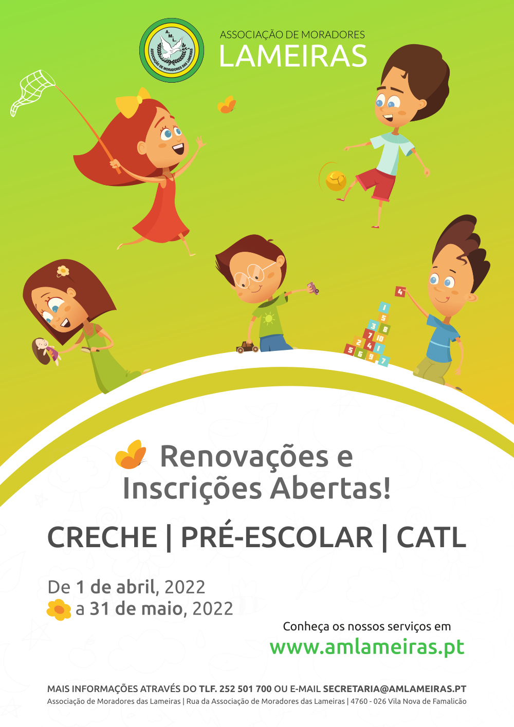 Inscrições e renovações de matrícula