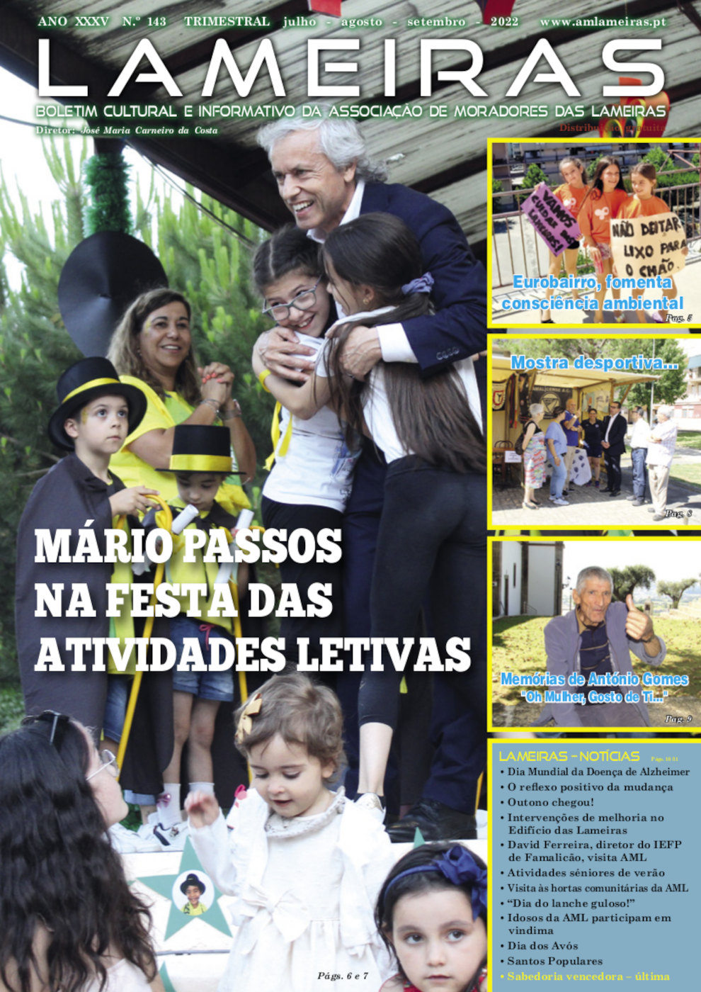 Boletim Cultural nº 143 - julho, agosto e setembro de 2022