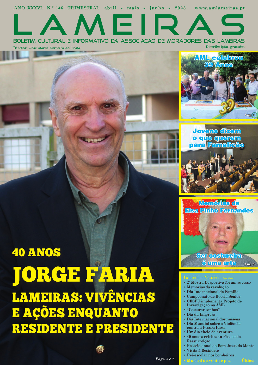 Boletim Cultural n.º 146 - abril, maio e junho de 2023