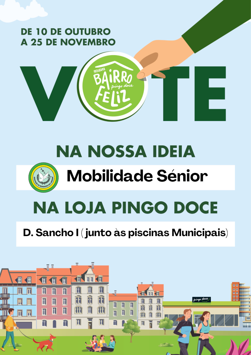 «Movimento Sénior» da AML é finalista da iniciativa «Bairro Feliz»